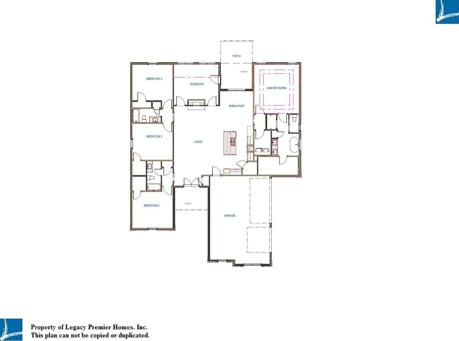 Floor Plan for Edmonton B