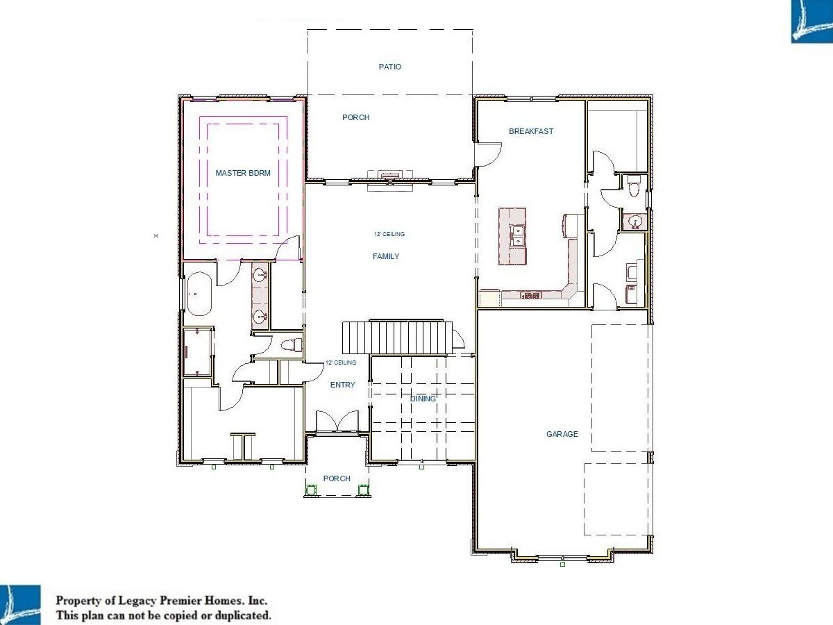 Floor Plan for Foresthill E