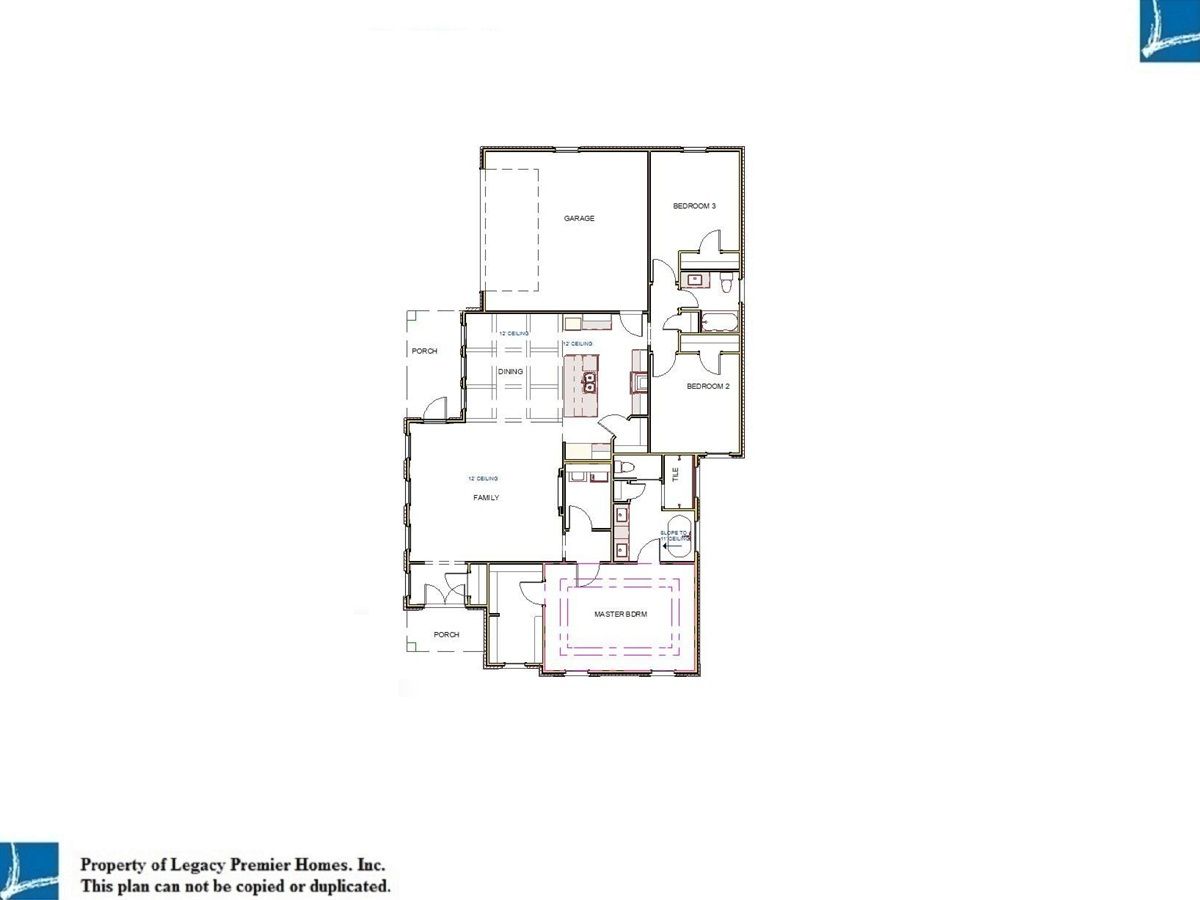 Floor Plan for Galway A