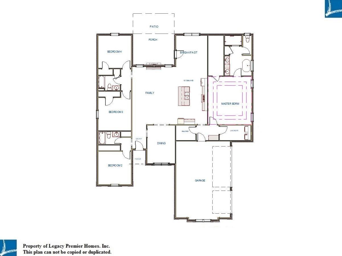 Floor Plan for Hathaway A