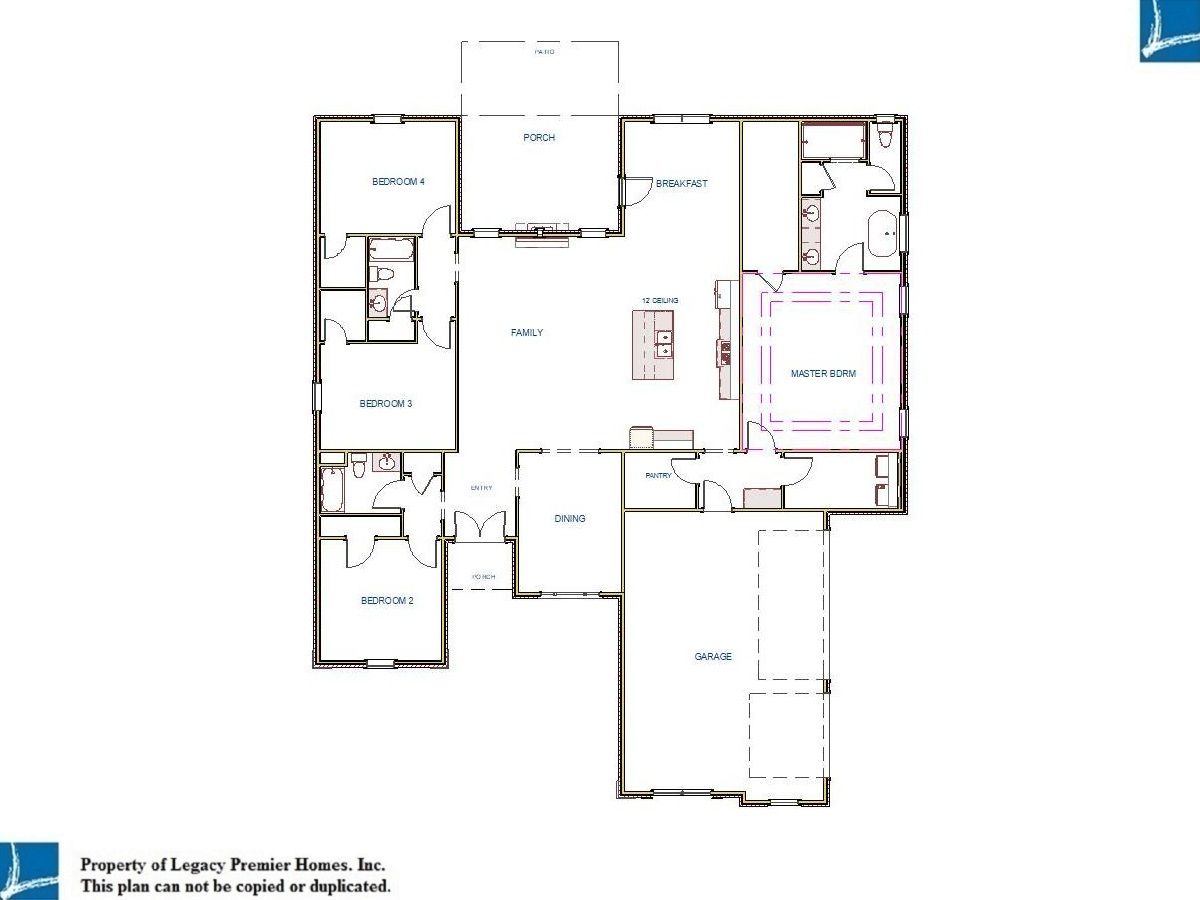 Floor Plan for Hathaway B