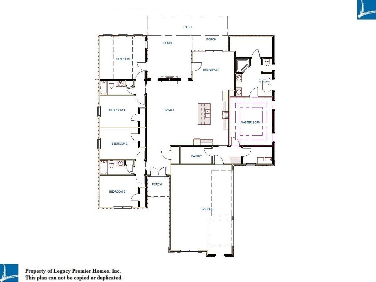 Floor Plan for Henderson B