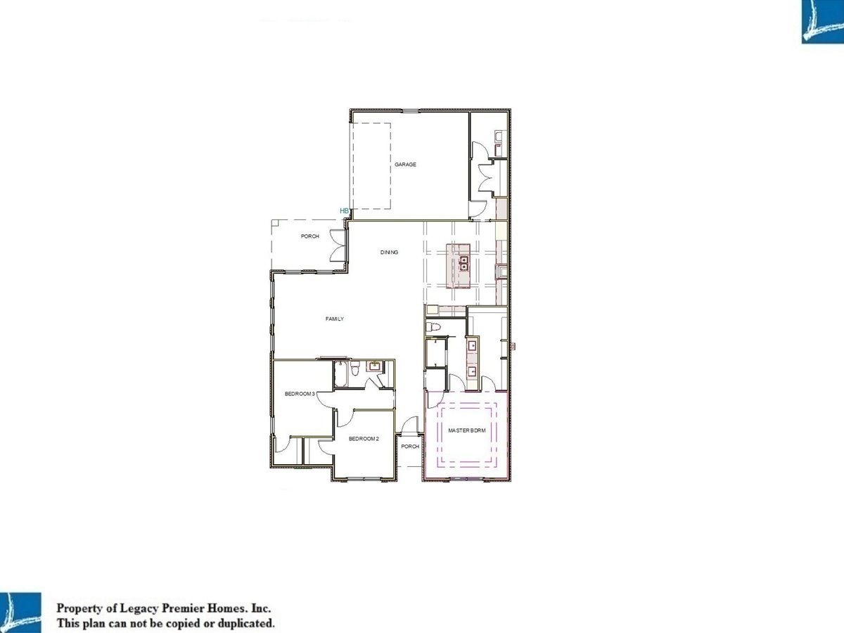 Floor Plan for Kinsale A