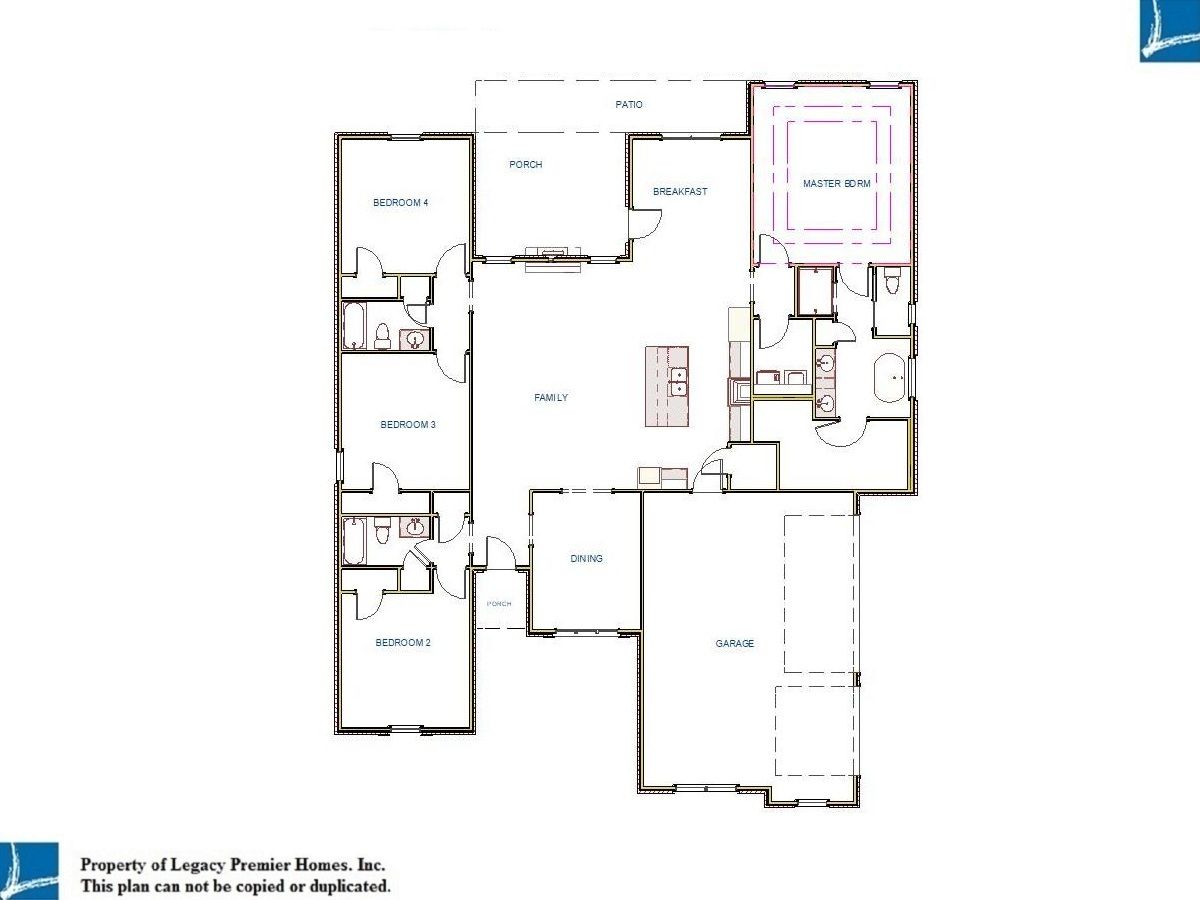 Floor Plan for Mayfield B
