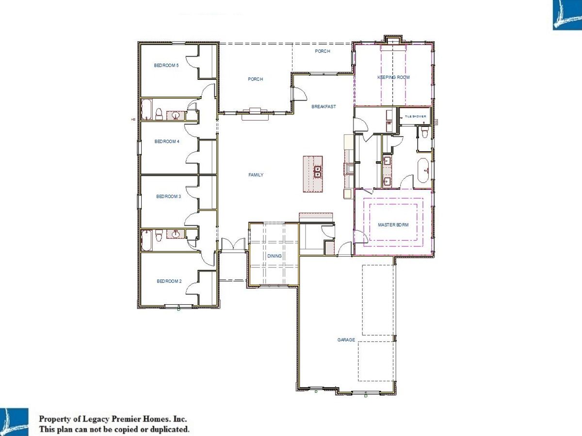 Floor Plan for Sedona A
