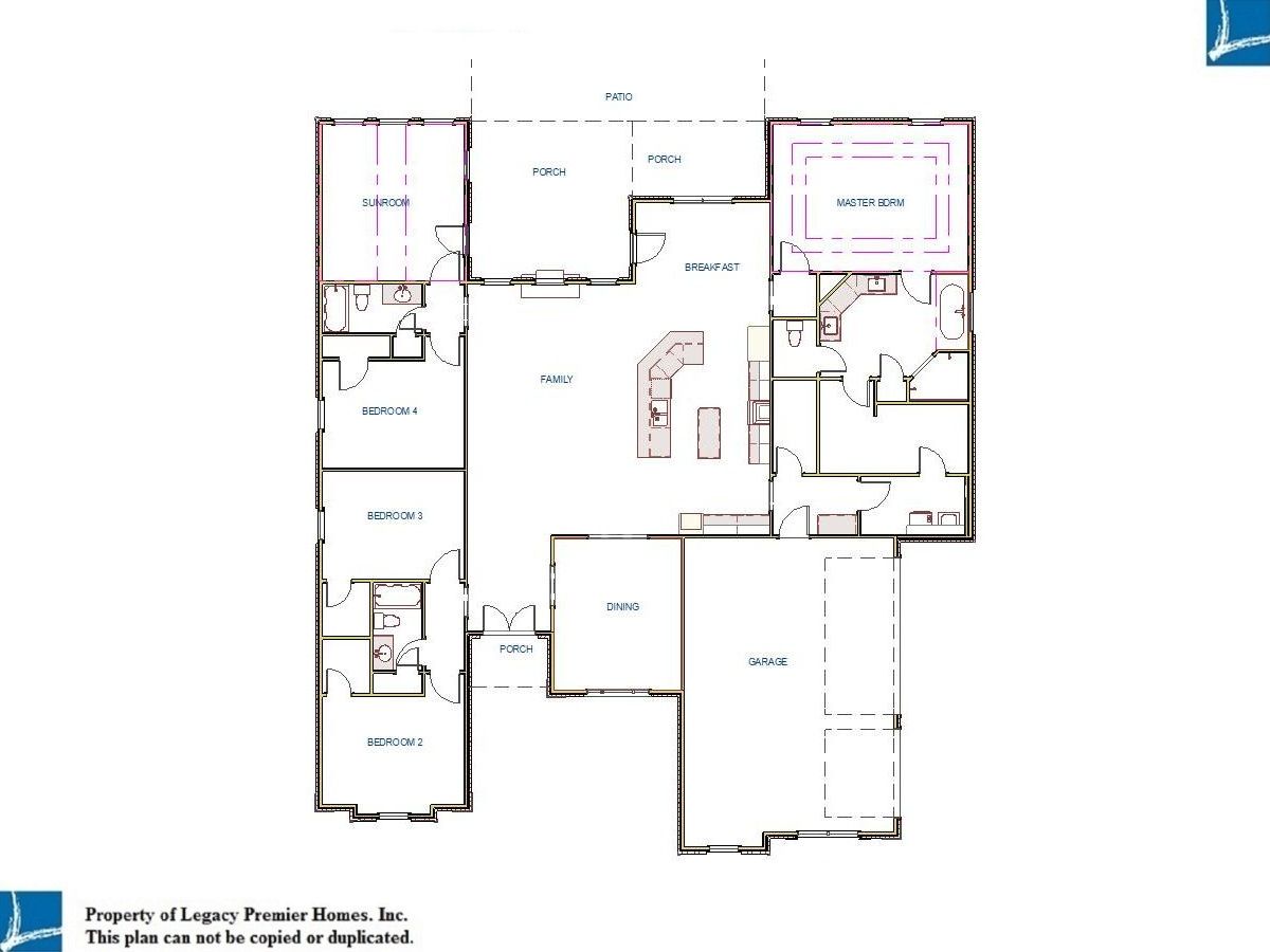 Floor Plan for Walton A