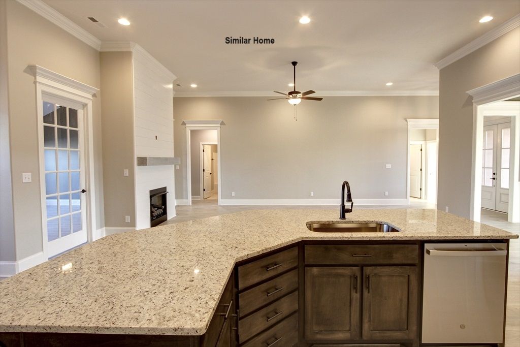 Kitchen Spacious Bar Seating