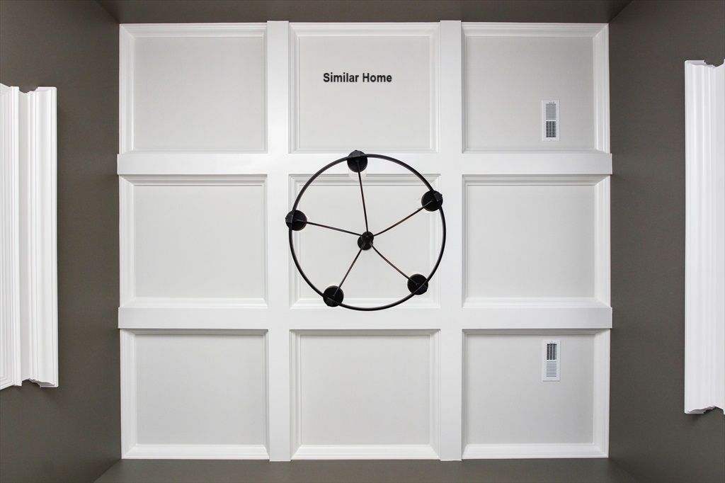 Dining Coffered Ceiling