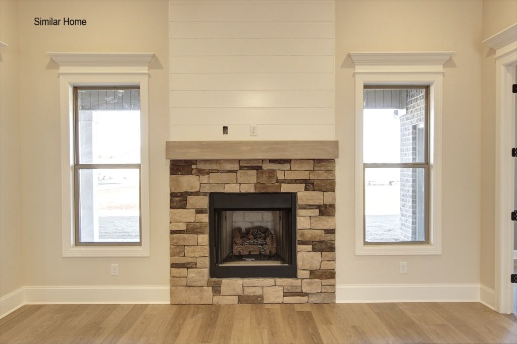 Family Gas Fireplace