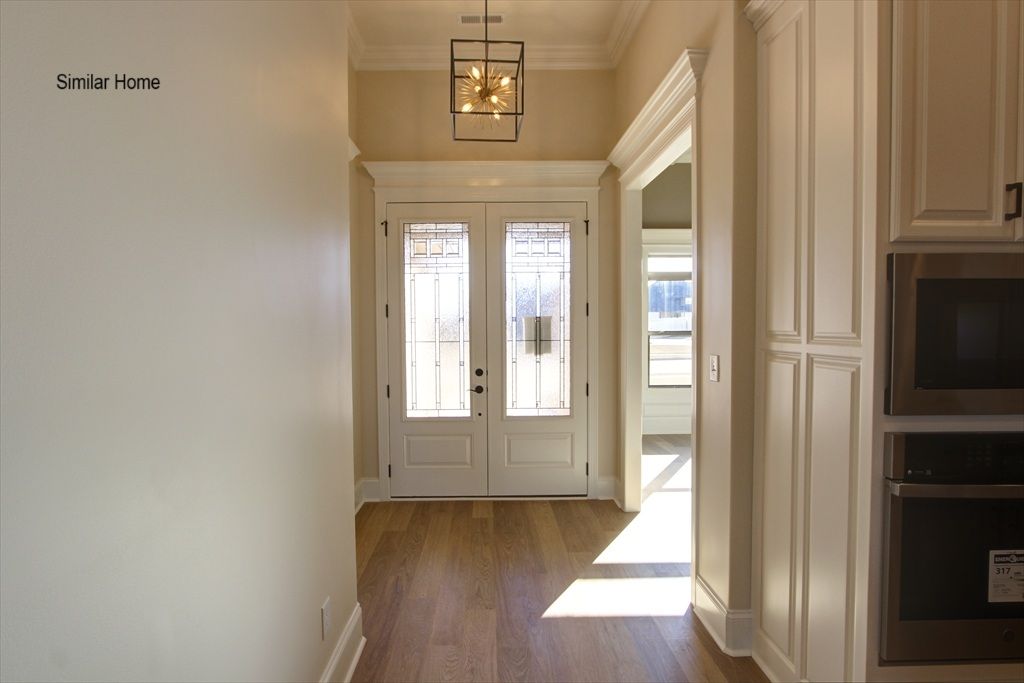 Entry Foyer Double Doors