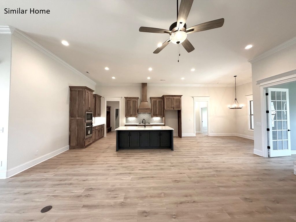 Family View of Kitchen