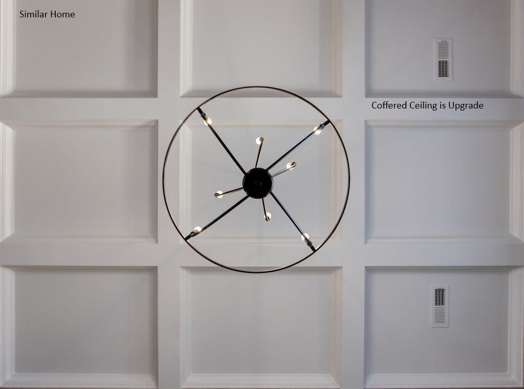 Dining Coffered Ceiling