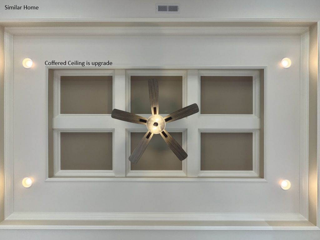 Coffered Tray Ceiling