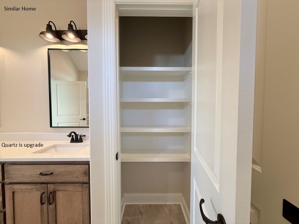 Master Bath Linen Closet