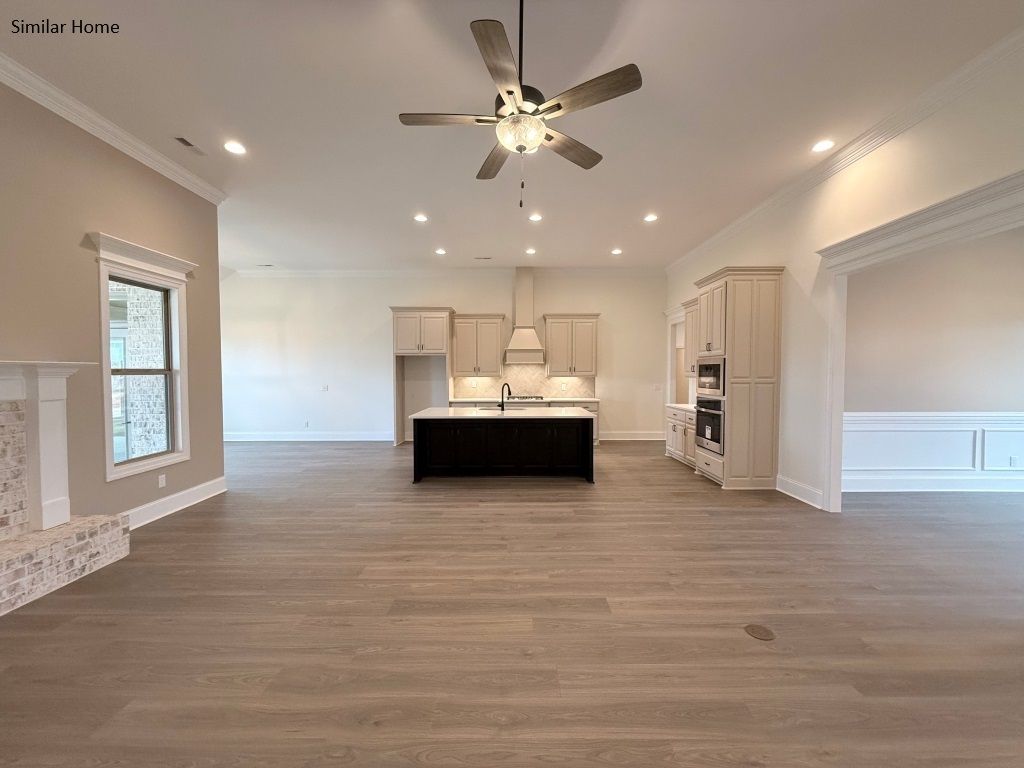 Family View of Kitchen