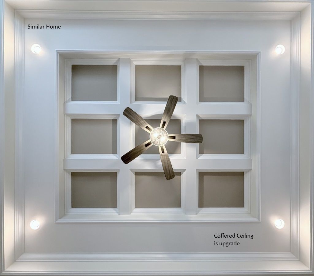 Coffered Tray Ceiling