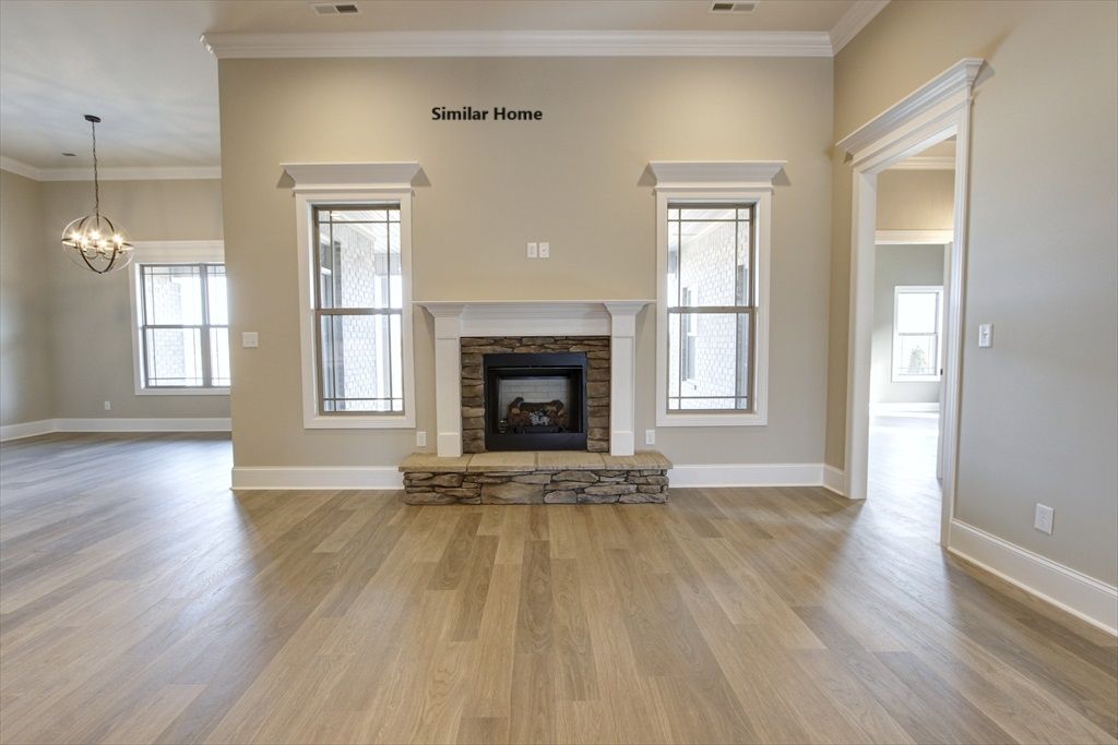 Family Gas Fireplace