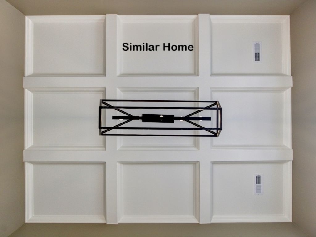 Dining Coffered Ceiling
