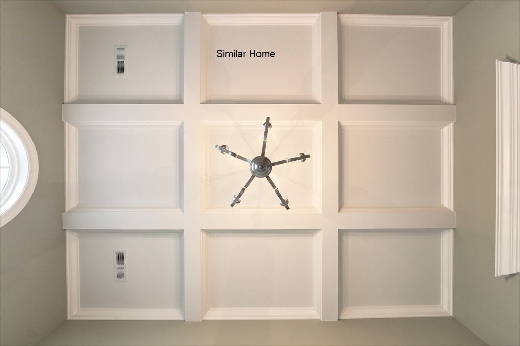 Dining Coffered Ceiling