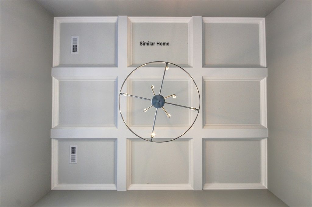 Dining Coffered Ceiling