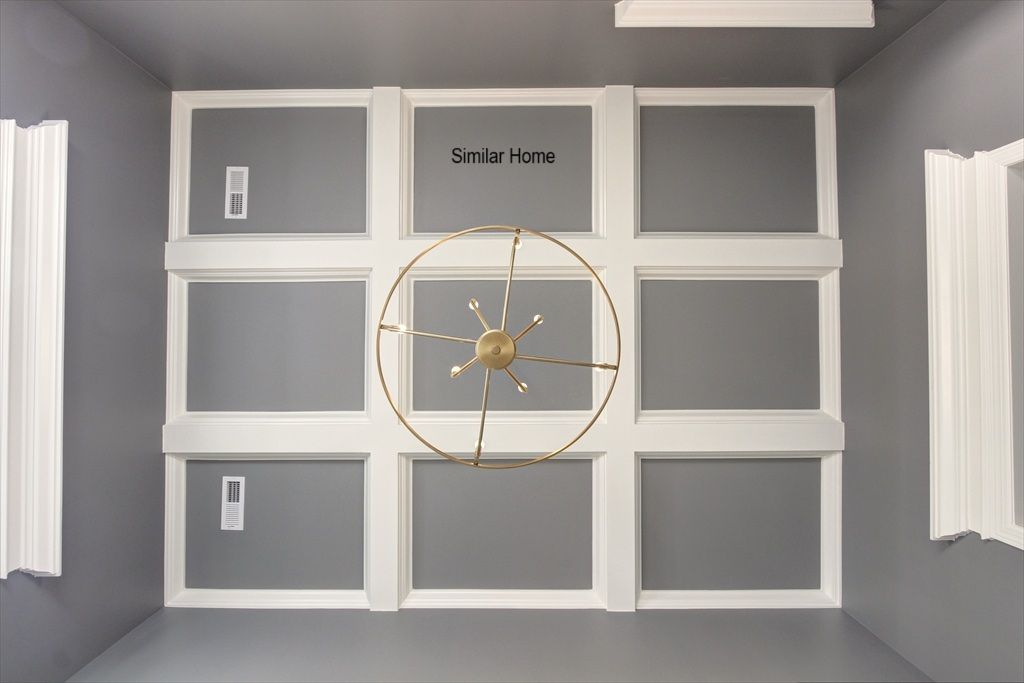 Dining Coffered Ceiling