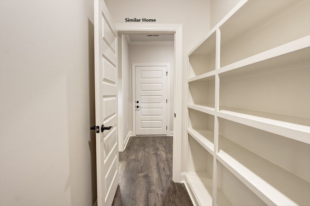 Pantry Wood Shelving