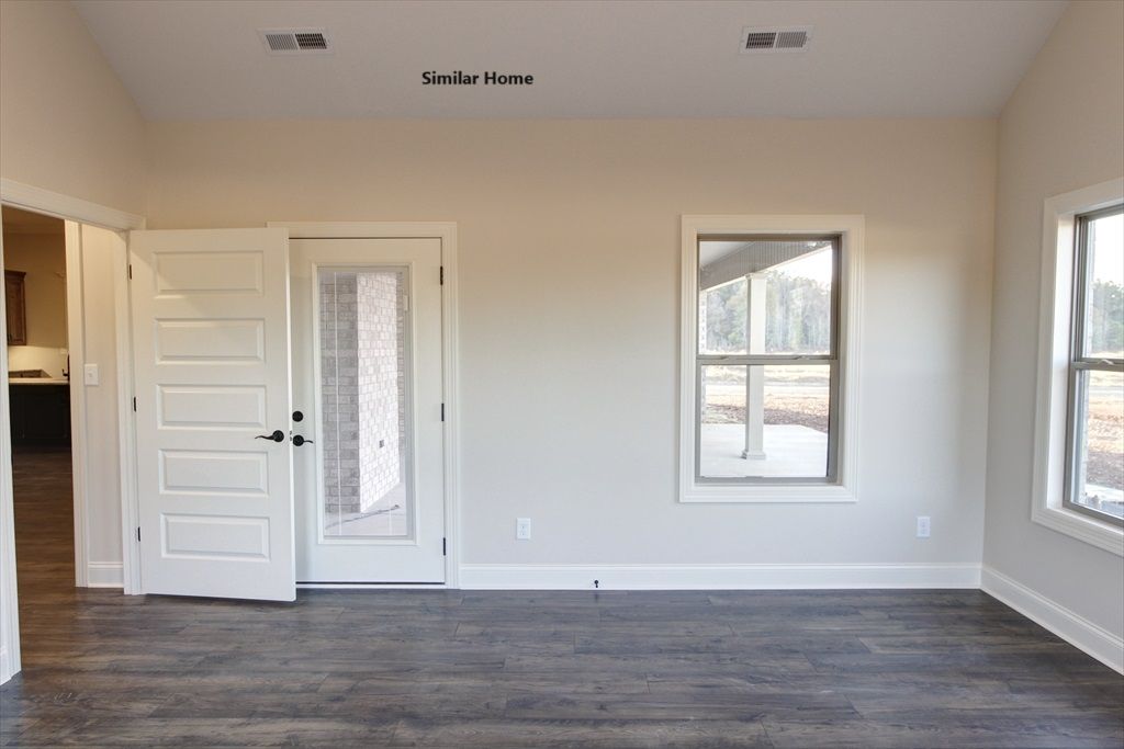 Sunroom Door to Covered Porch