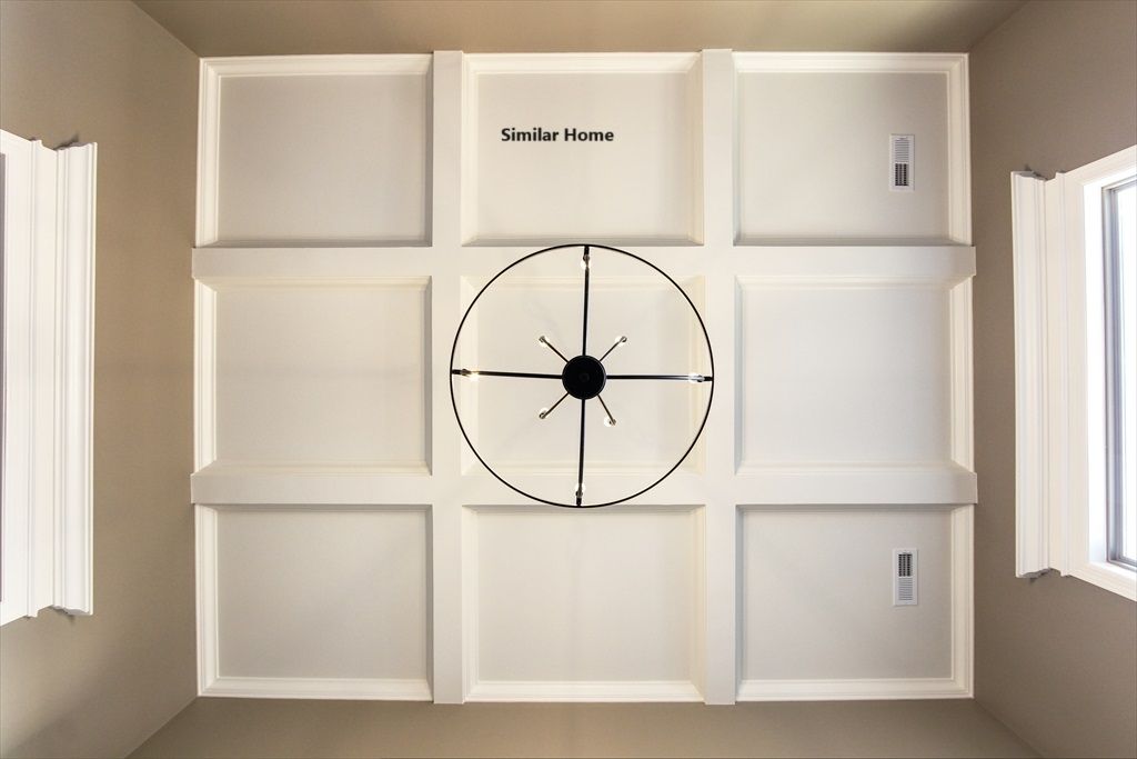 Dining Coffered Ceiling