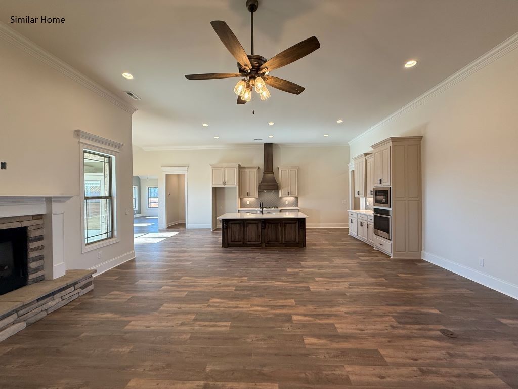Family View of Kitchen