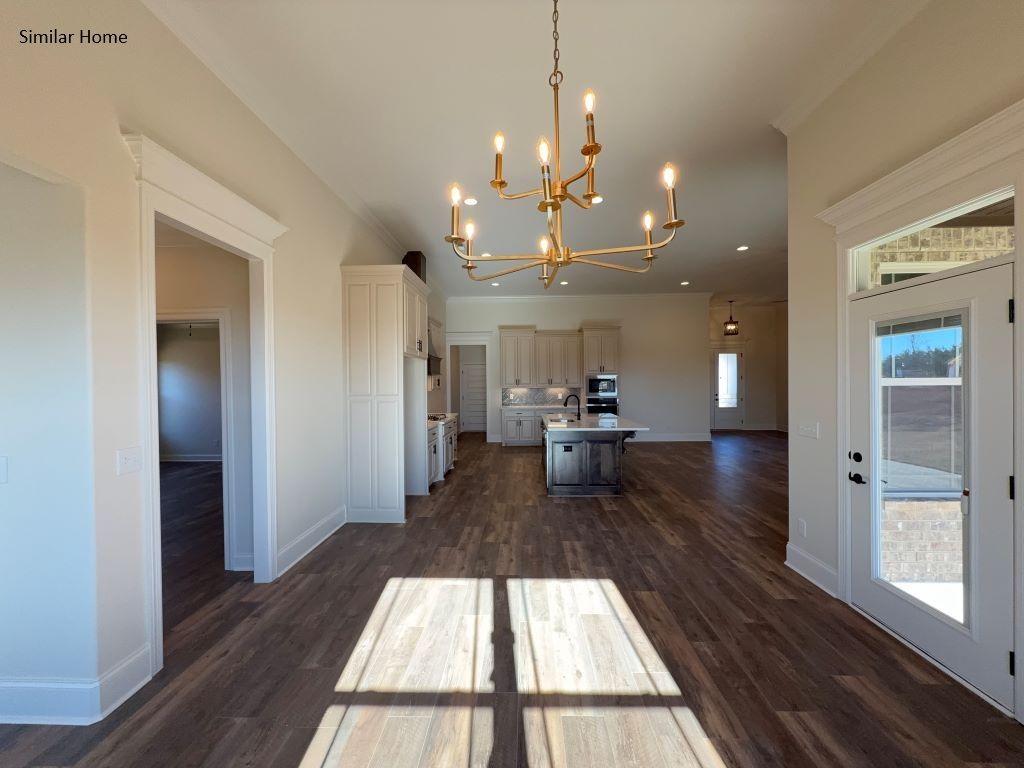 Breakfast View of Kitchen