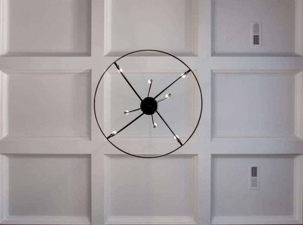 Dining Coffered Ceiling