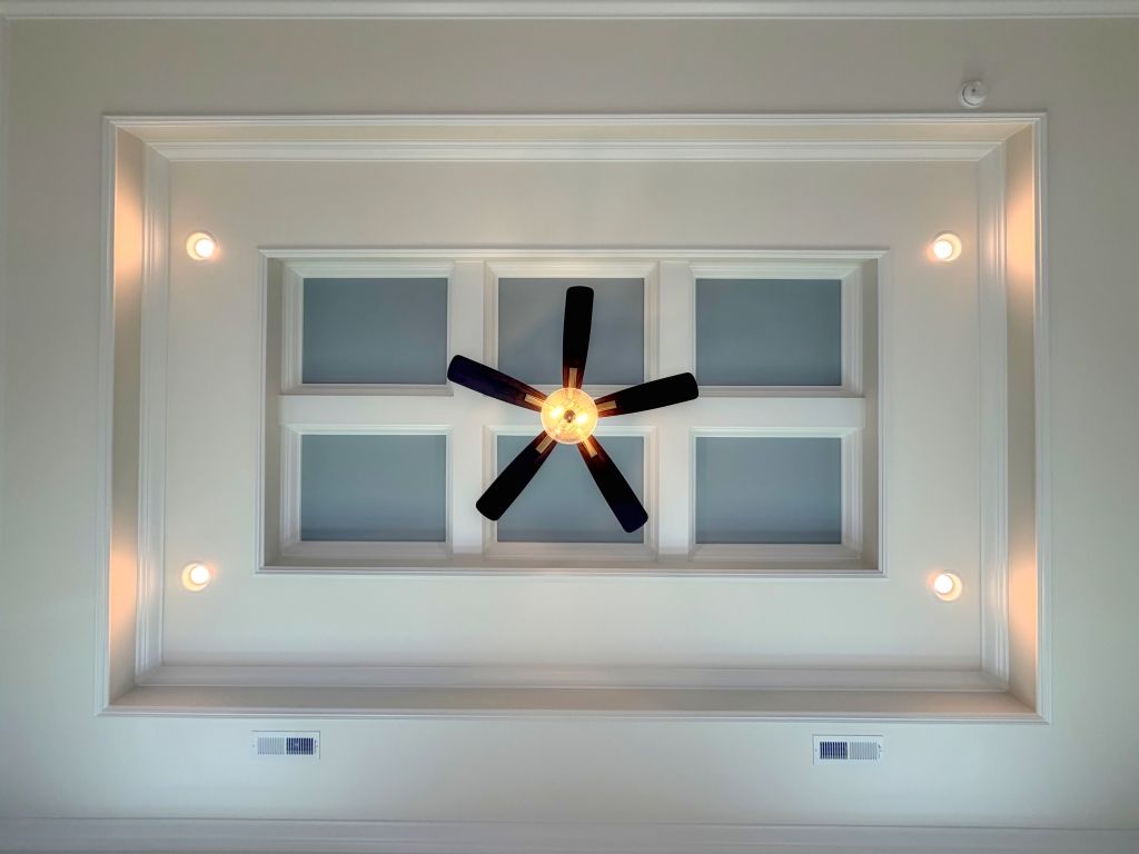 Double Coffered Tray Ceiling