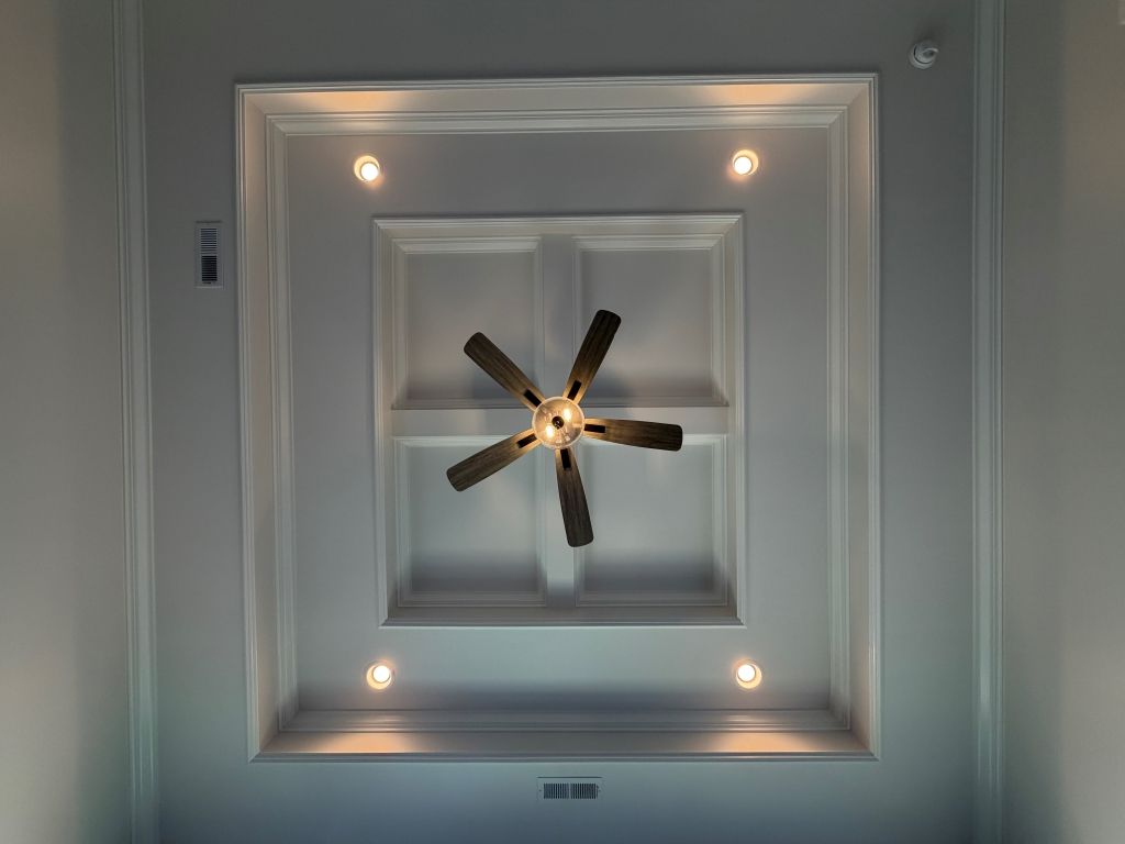 Coffered Tray Ceiling
