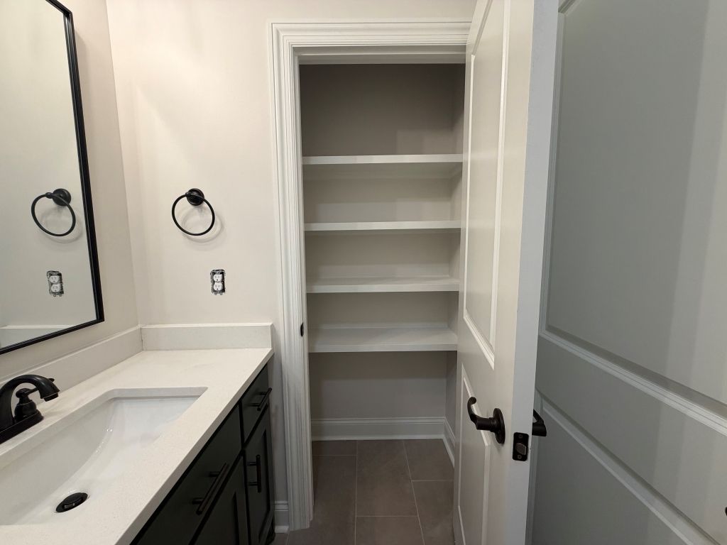 Hall Bath Linen Closet