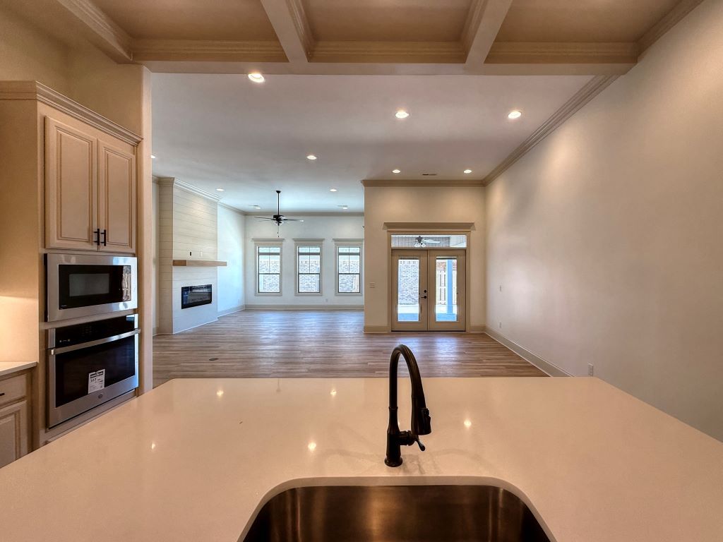 Kitchen View of Family