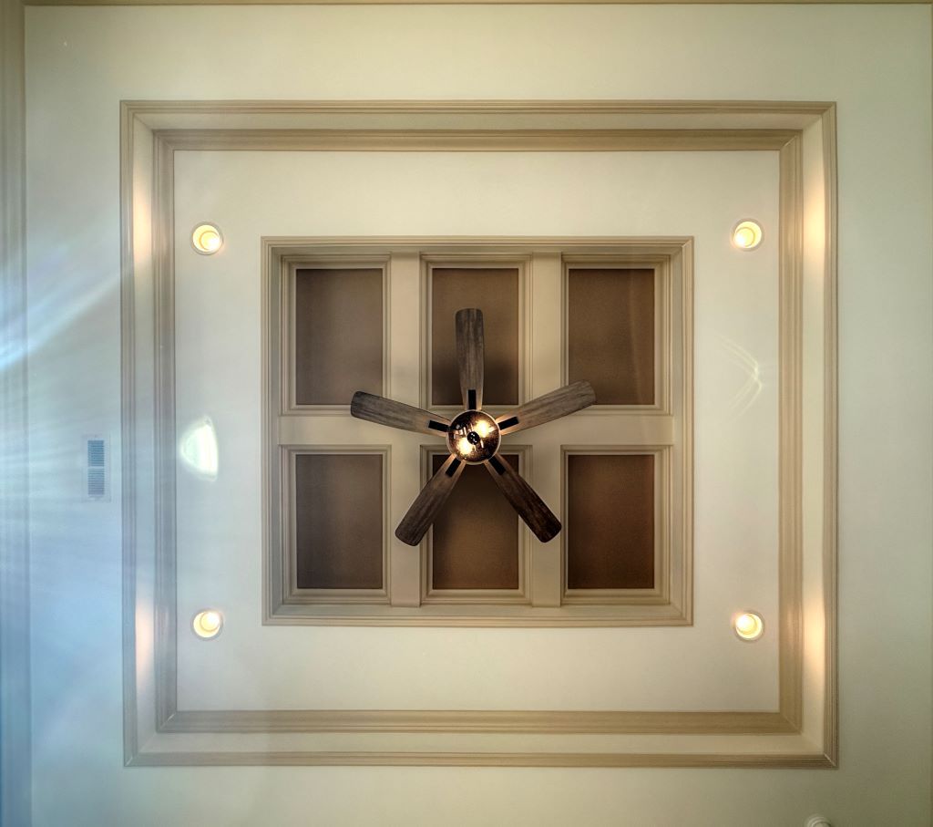 Master Coffered Tray Ceiling