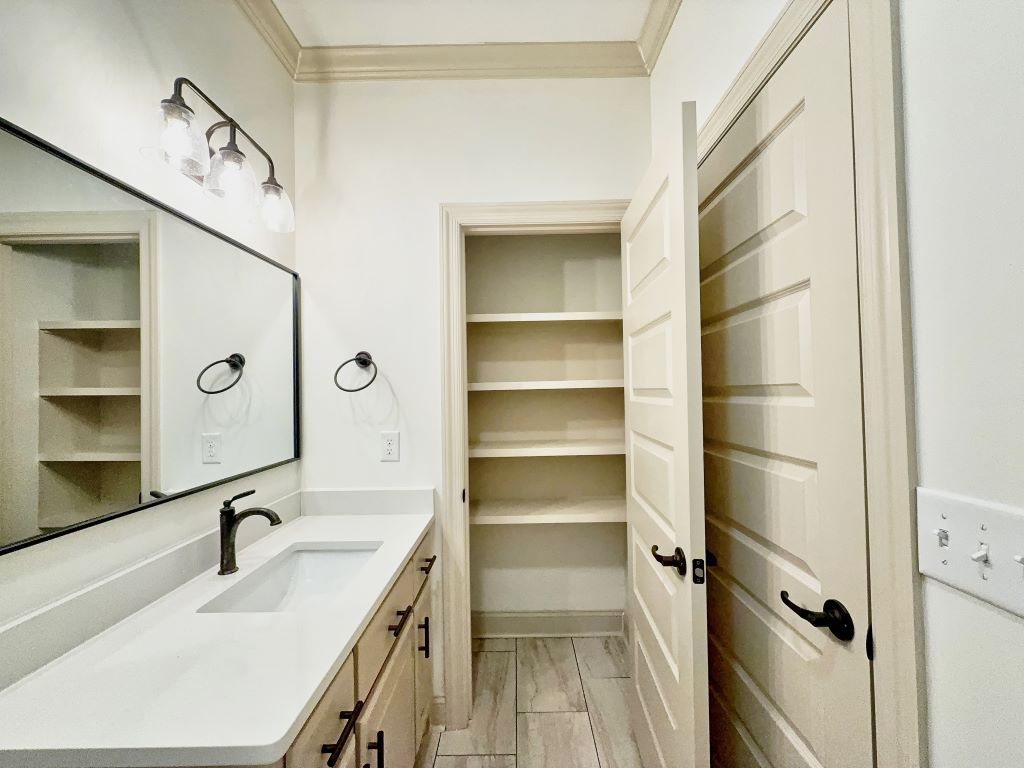 Hall Bath Linen Closet