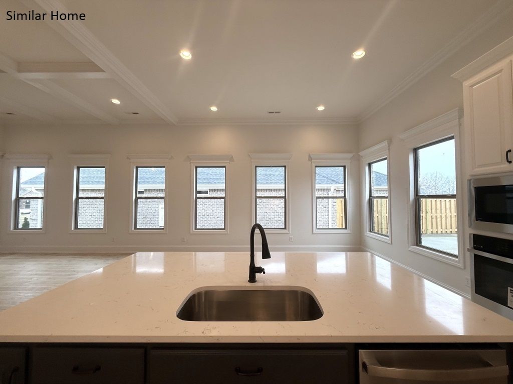 Kitchen View of Family