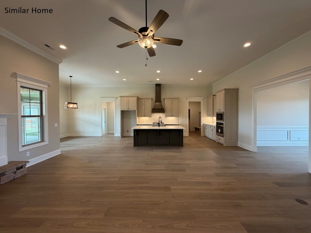 Family View of Kitchen