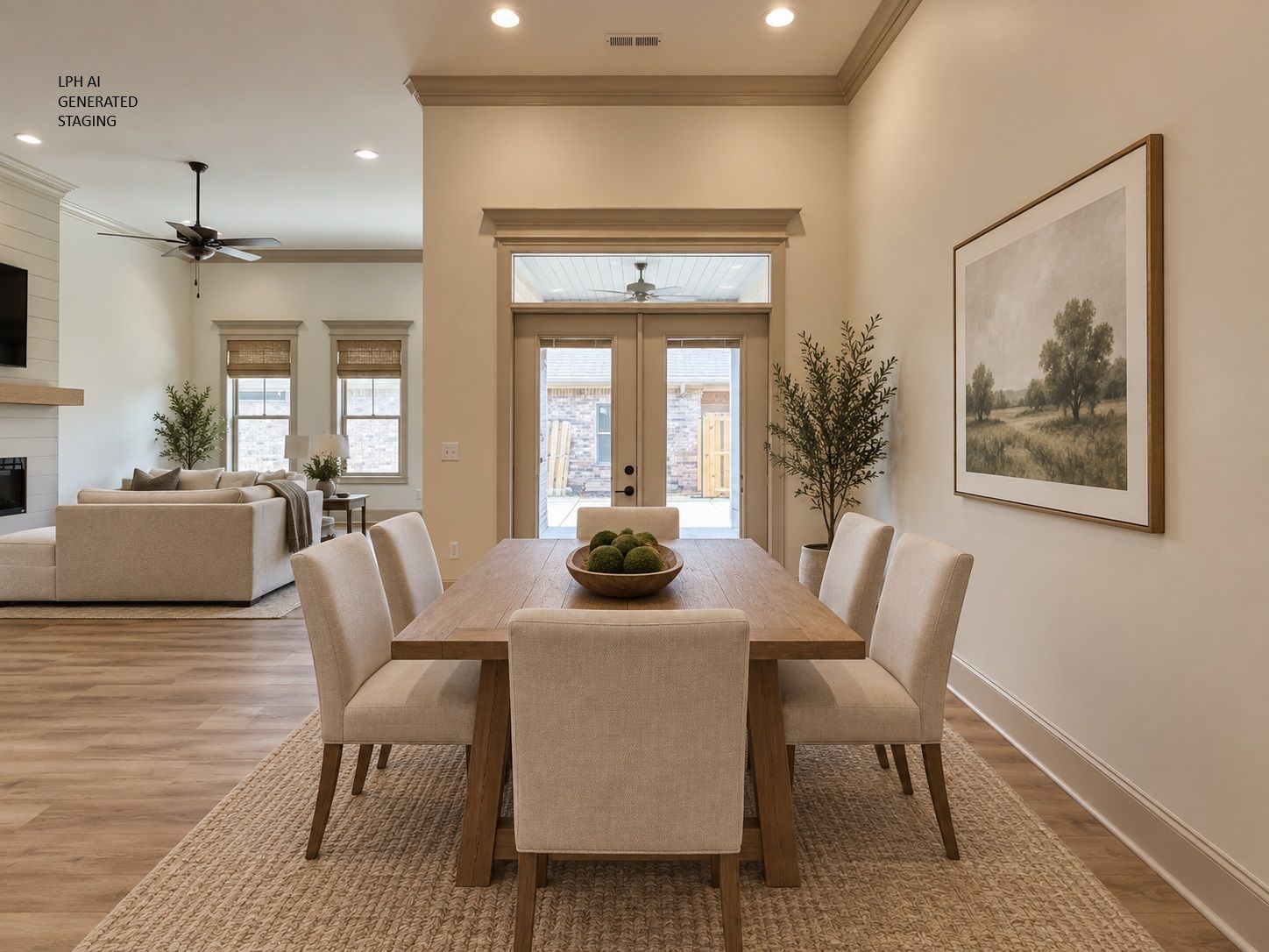 Dining Staged