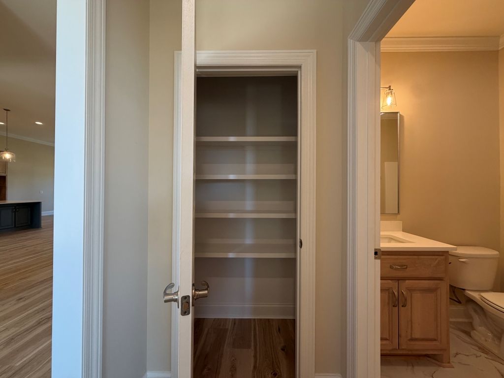 Front Hall Linen Closet