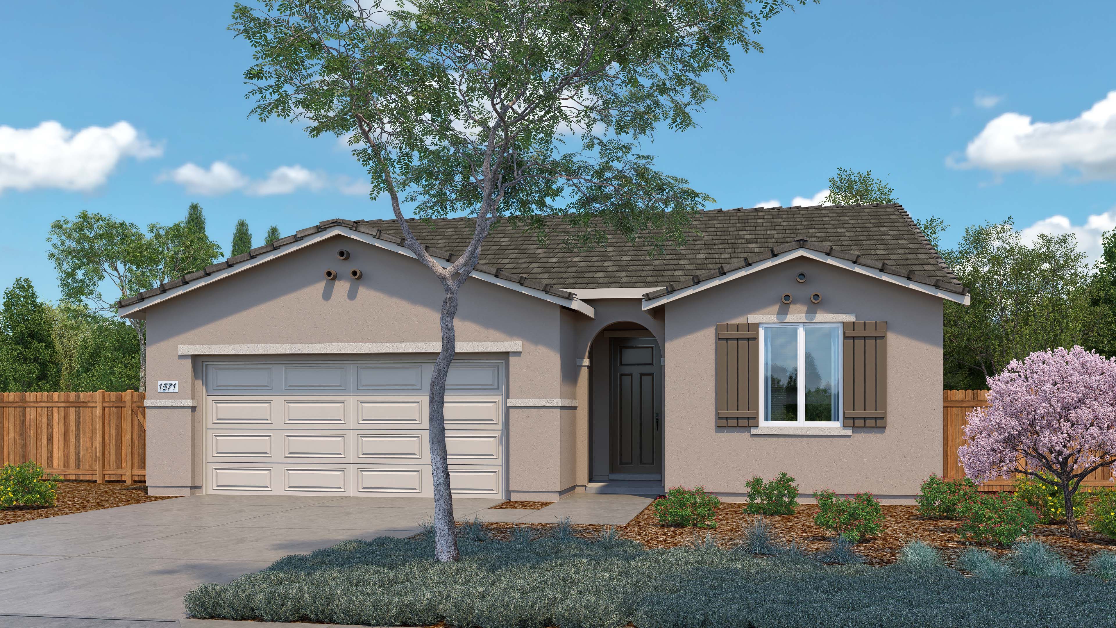 Residence 1571 - Wisteria: Modesto, California - Legacy Homes