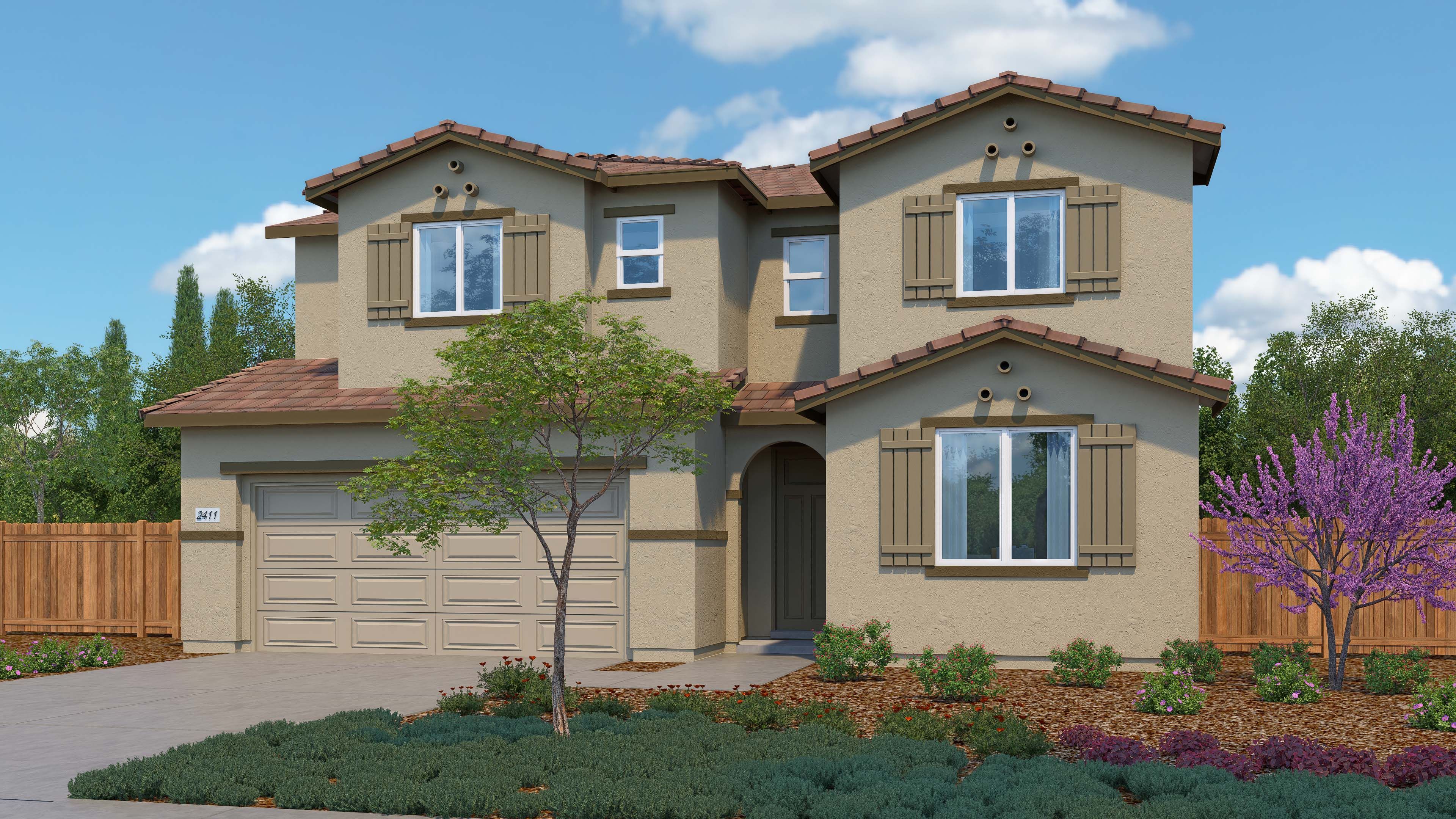 Residence 2411 - Wisteria: Modesto, California - Legacy Homes