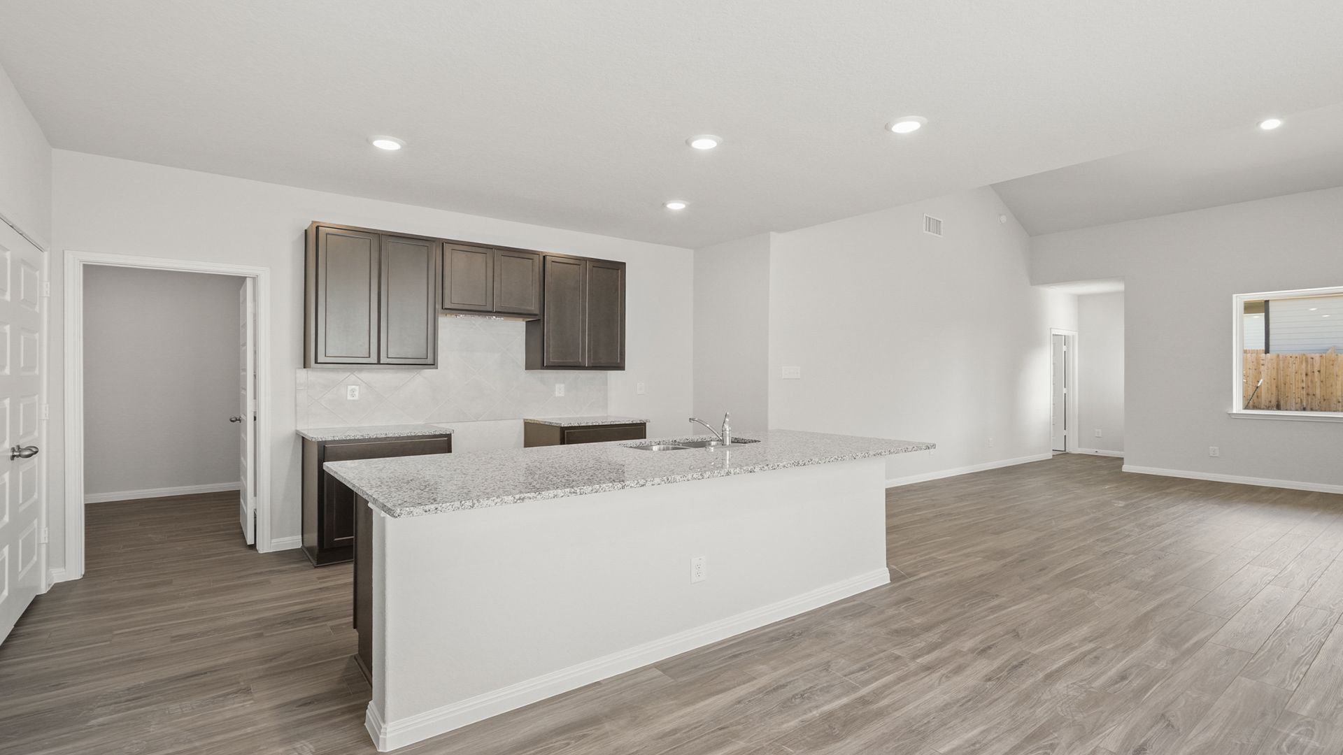 Kitchen to Family Room