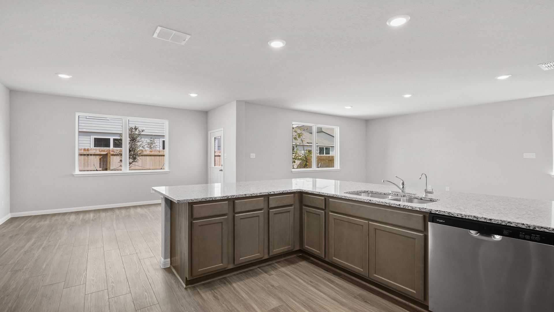 Kitchen to Dining