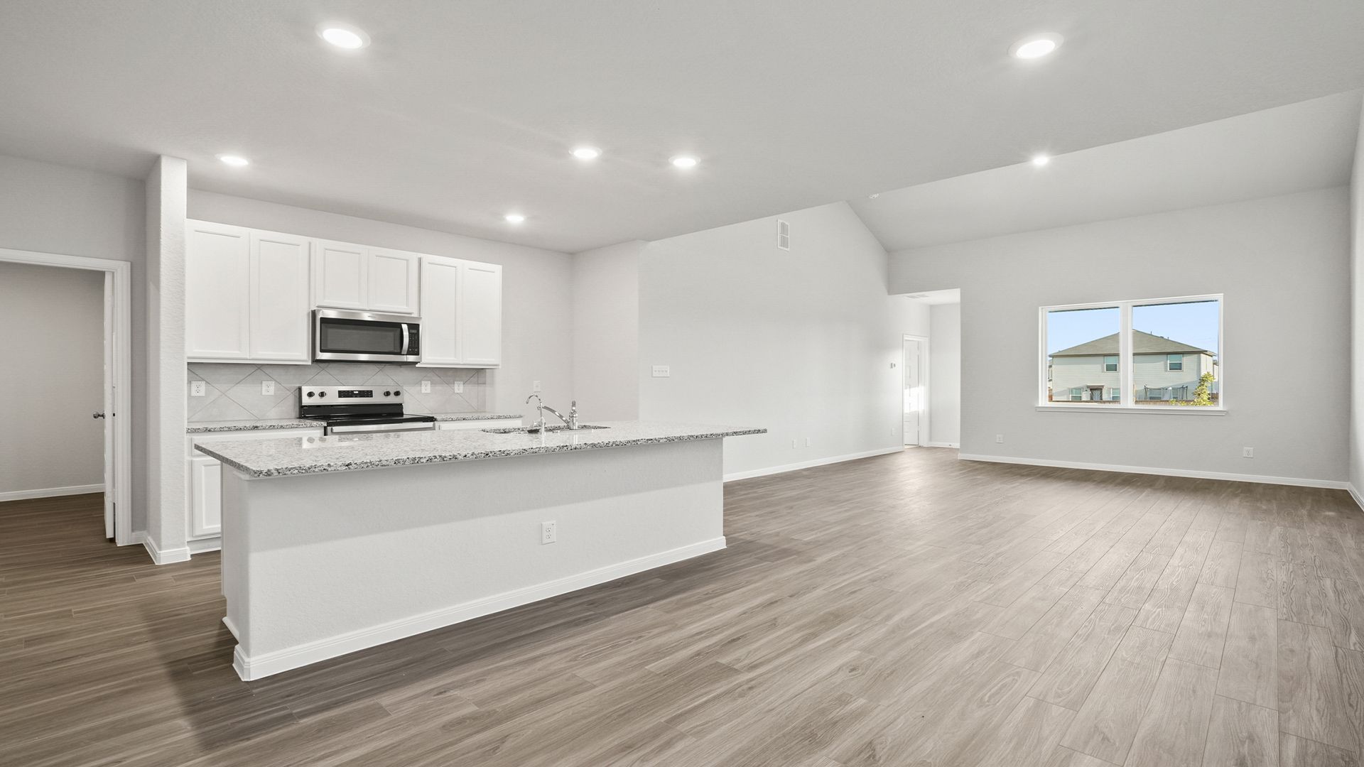 Kitchen to Family Room