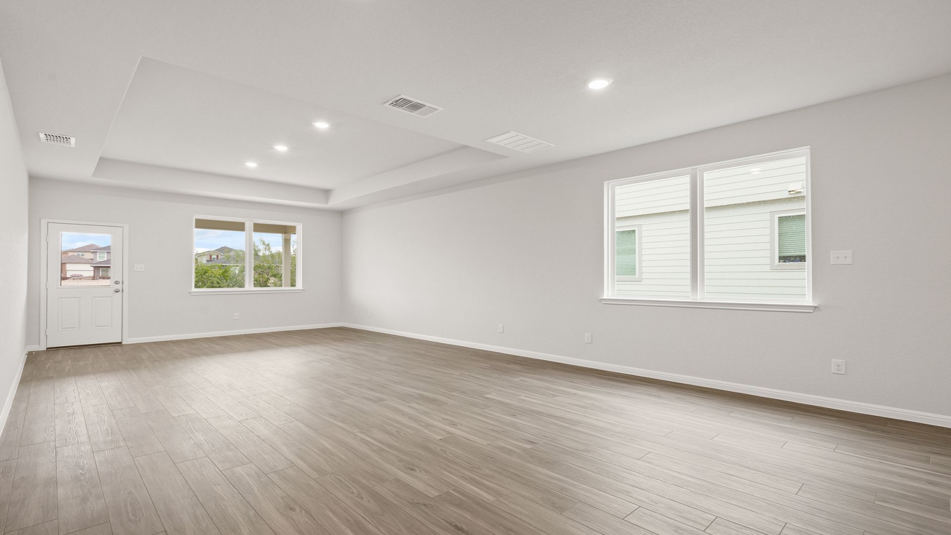 Dining and family room