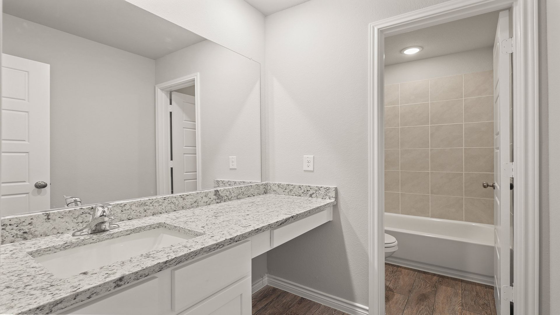Secondary bathroom