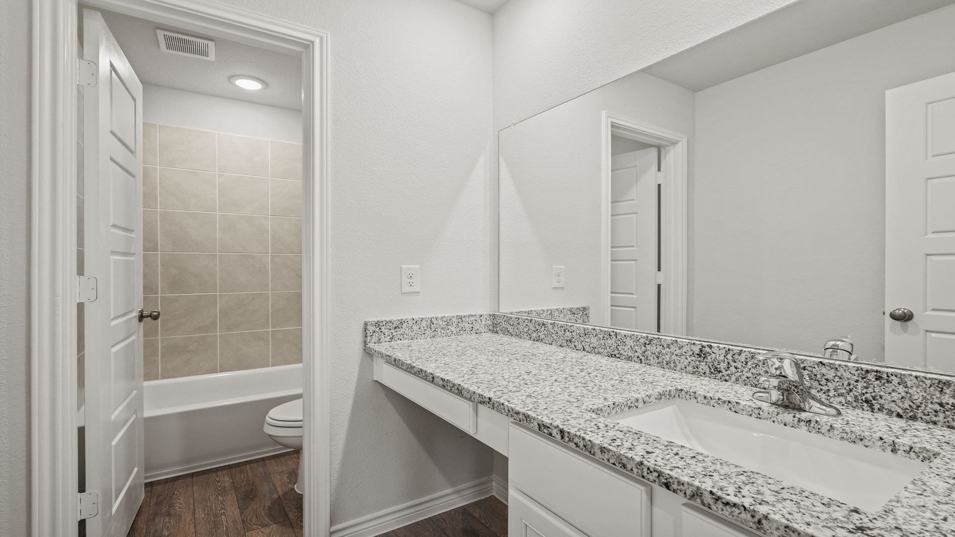 Secondary bathroom