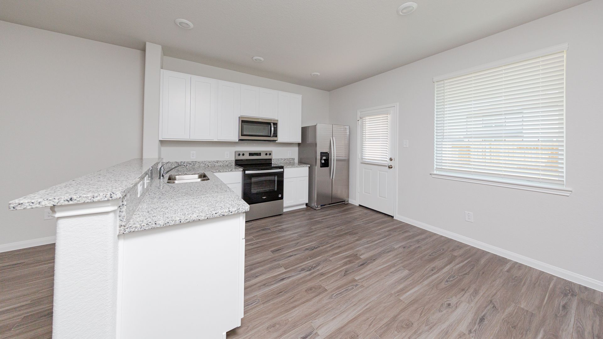 Kitchen and Dining Area